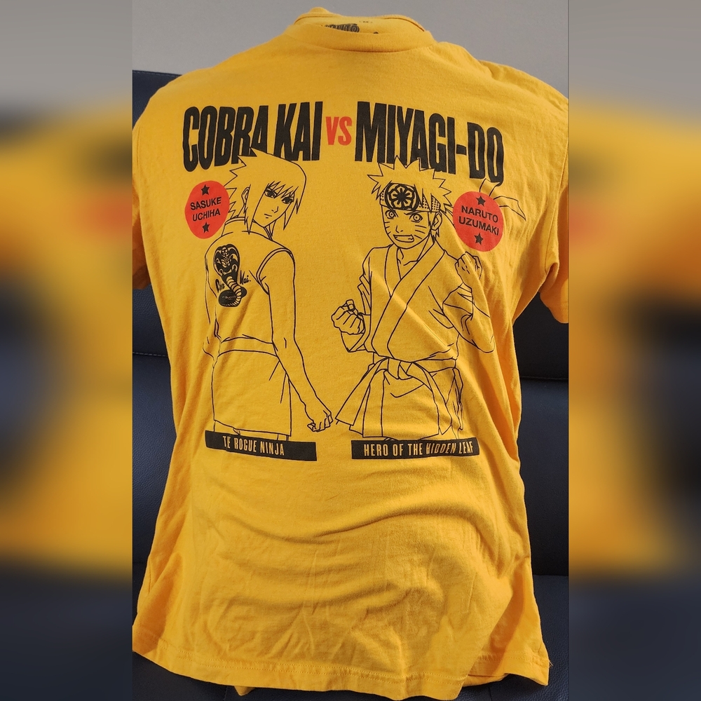 Naruto shippiden x Cobra kai t-shirt